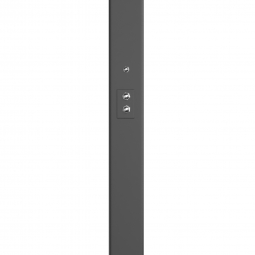 Баскетбольная стойка стационарная UNIX Line B-Stand-TG PRO 72"x42" R45 H230-305 см - 5