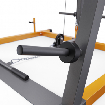 Стойка для штанги, тяга сверху и снизу DFC Y-GYM - 8