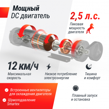 Беговая дорожка UNIX Fit Hi-tech S2 Metallic - 7